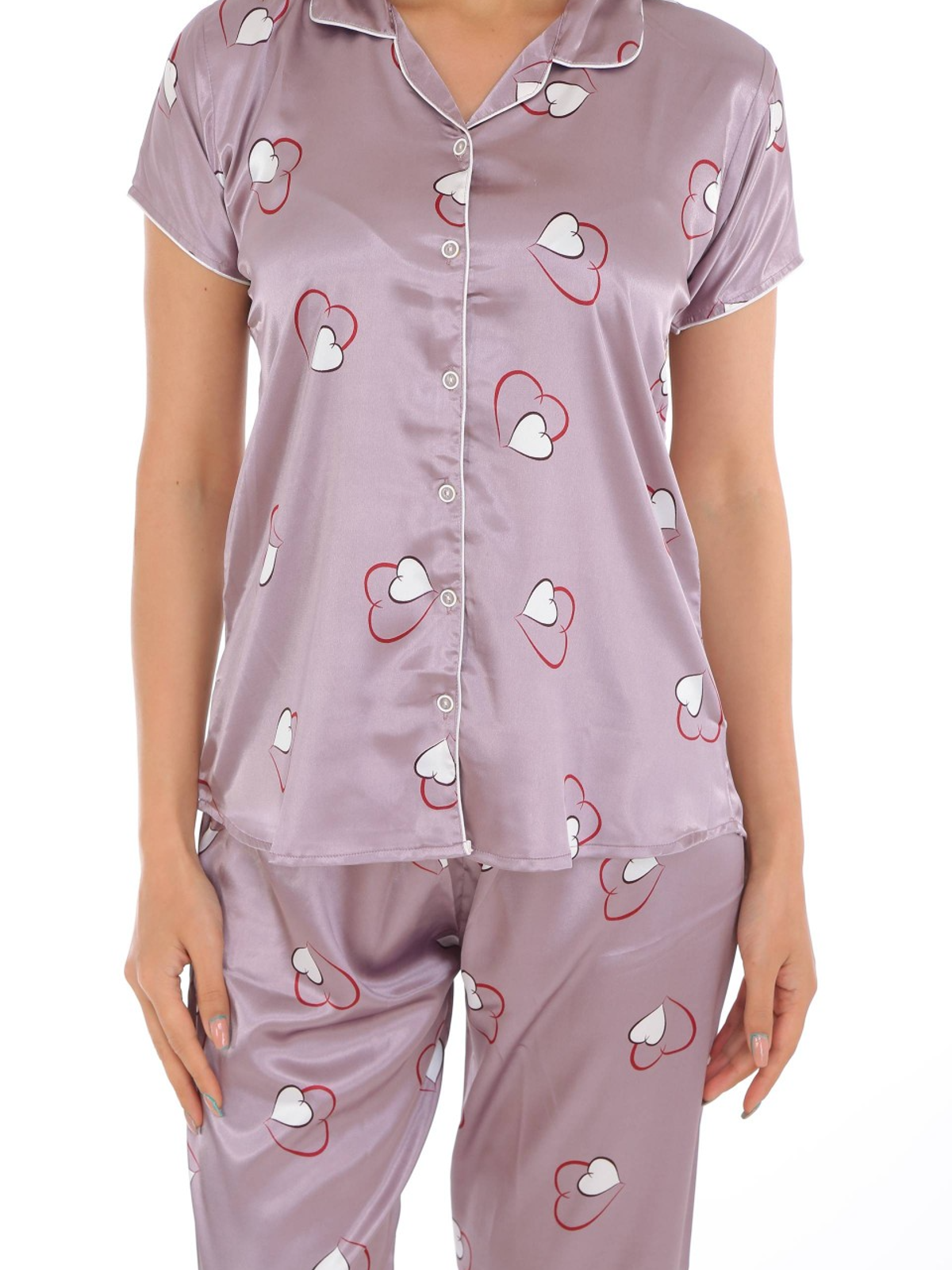 OpulentDreams Satin Pajama Set
