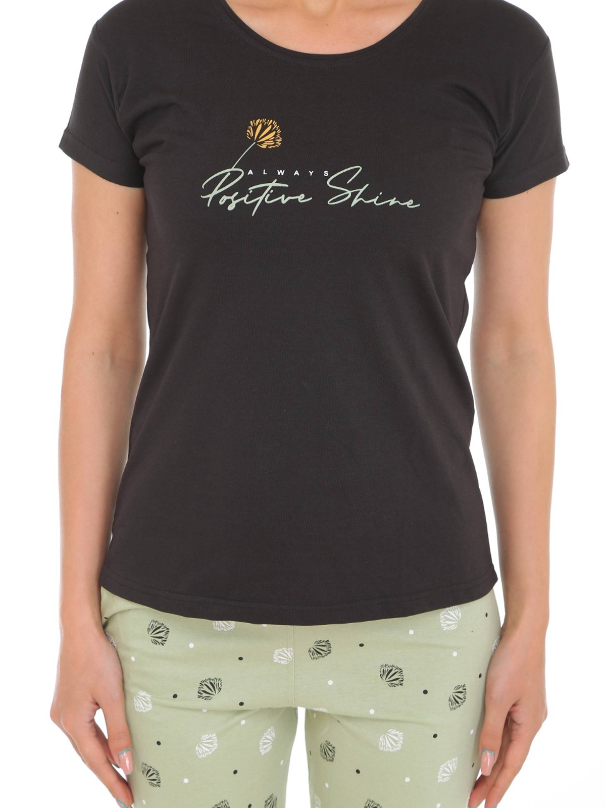 Blissful T-Shirt PJ Set