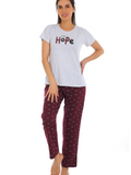 Hosiery T-Shirt Pyjama Set