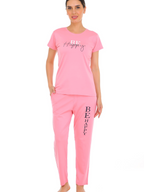 Tencel T-Shirt Pyjama Set