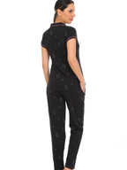 Midnight Comfort Button Down PJs