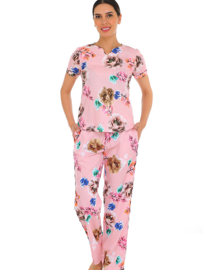 Crepe T-Shirt Pyjama Set