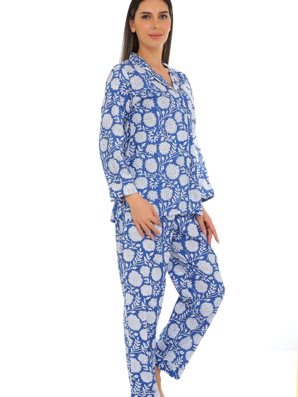 Ocean breeze cotton pajama set