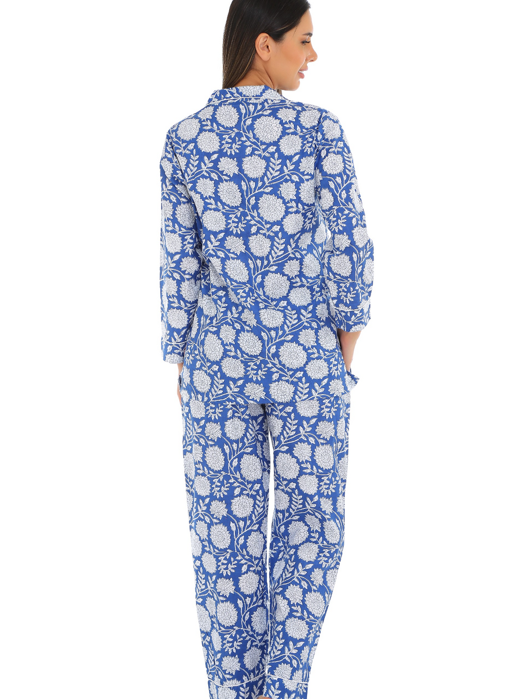 Ocean breeze cotton pajama set