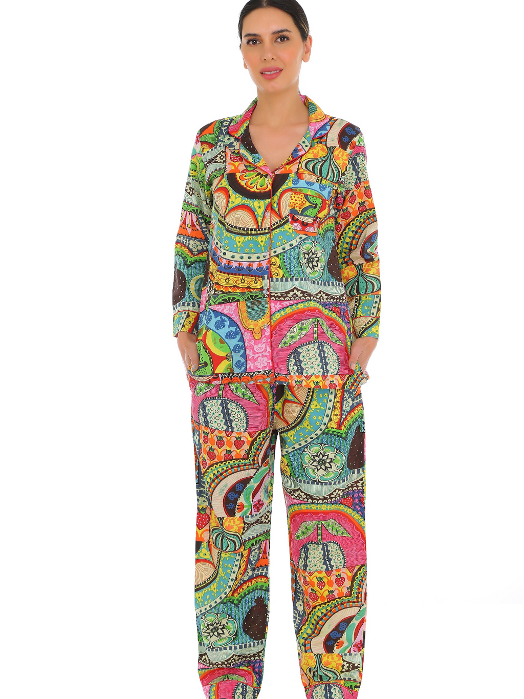 Cotton T-Shirt Pyjama Set