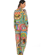 Artistic Printed Cotton Pajama Set