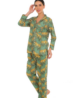 jungle Green cotton nightsuit