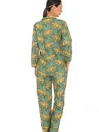 jungle Green cotton nightsuit